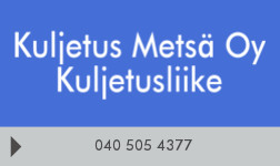 Kuljetus Metsä Oy logo